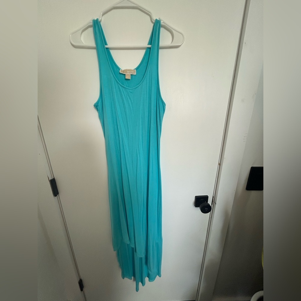 MICHAEL Michael Kors Turquoise Maxi Dress